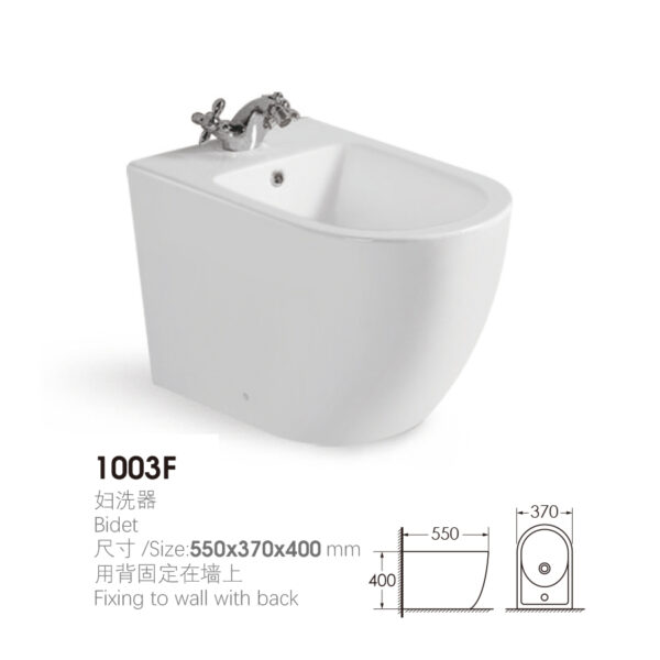 SABER-Certified Ceramic Sanitary Ware Set (Antibacterial Glaze, Saudi Luxury Hotels) - Image 4