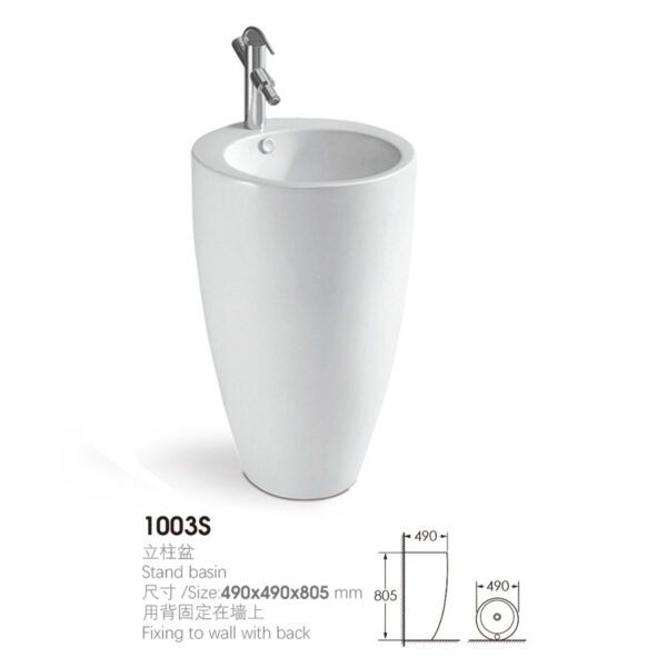 SABER-Certified Ceramic Sanitary Ware Set (Antibacterial Glaze, Saudi Luxury Hotels) - Image 5