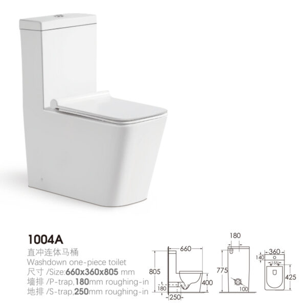 Sanitary Ware Set with Model 1004 - Image 2