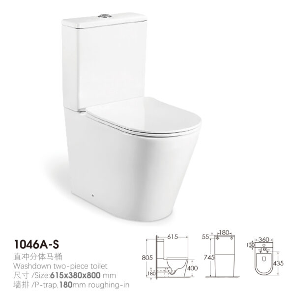 Sanitary Ware Set with Model 1046 Series - Image 2