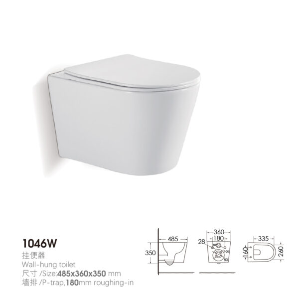 Sanitary Ware Set with Model 1046 Series - Image 6