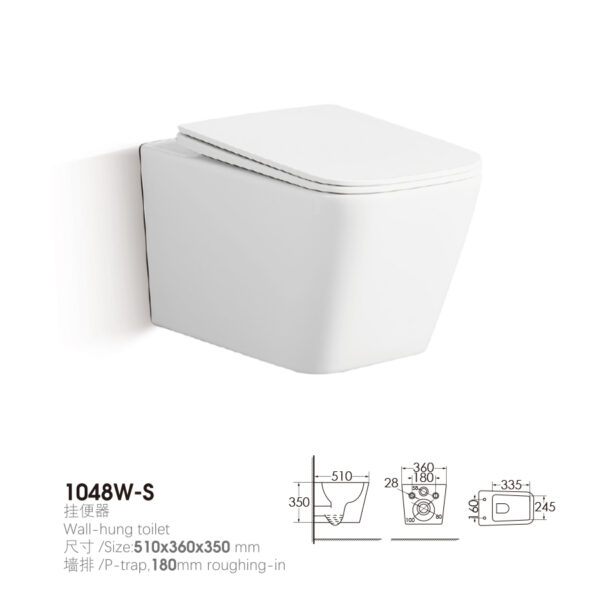 Sanitary Ware Set with Model 1048 - Image 8
