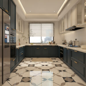 High Gloss Cabinets for Bright, Spacious Interiors
