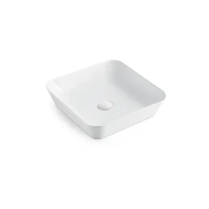 Saudi SABER Ceramic Wash Basin | Hotel Bathroom, Scratch-Proof Glaze