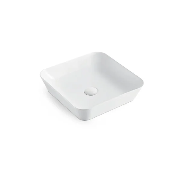 Saudi SABER Ceramic Wash Basin | Hotel Bathroom, Scratch-Proof Glaze