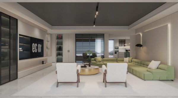 Modern Neutral - Toned Custom Cabinets: Elevating Your Living Space with Elegance and Functionality - Image 3
