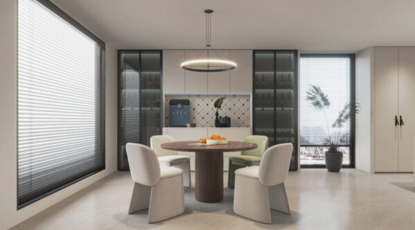 Modern Neutral - Toned Custom Cabinets: Elevating Your Living Space with Elegance and Functionality - Image 4