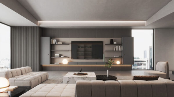 Modern Sophistication - Neutral - Toned Custom Cabinets for Global Living - Image 5
