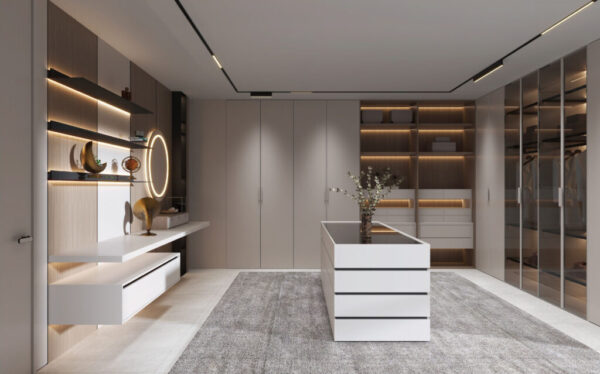 Modern Sophistication - Neutral - Toned Custom Cabinets for Global Interiors - Image 3