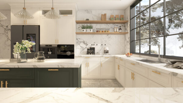 Neutral Slim Shaker Cabinets with Classic Appeal - Image 4