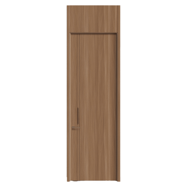 Modern Minimalist Wood Doors with Brown & Gray Textures - Image 2