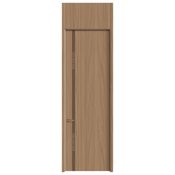 Modern Wood Doors with Gray & Brown Textures and Decorative Patterns