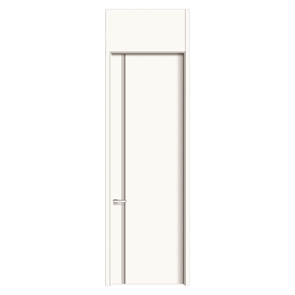 Modern Minimalist Wood Doors with White, Light Beige & Brown Textures