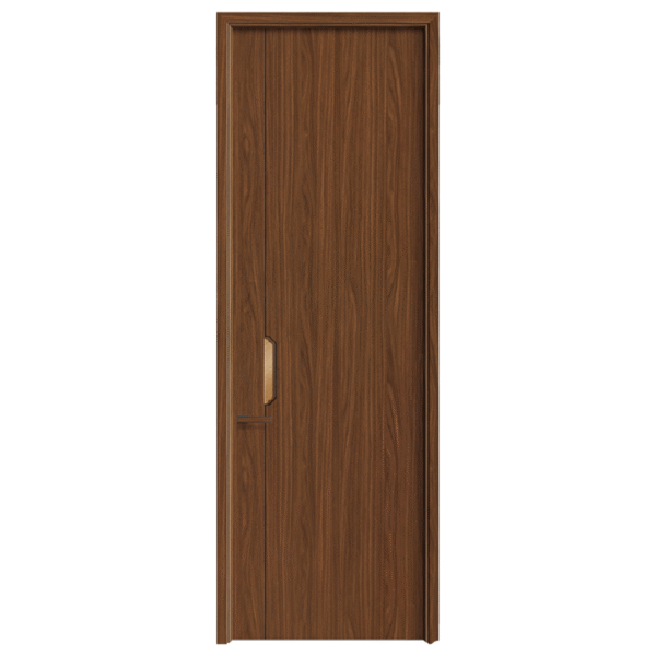 Modern Minimalist Wood Doors with White, Light Beige & Brown Textures - Image 3
