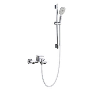Exposed Shower System with Handheld Sprayer and Chrome Finish DT-0506