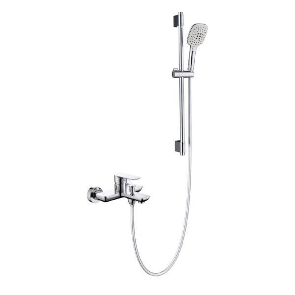 Exposed Shower System with Handheld Sprayer and Chrome Finish DT-0506