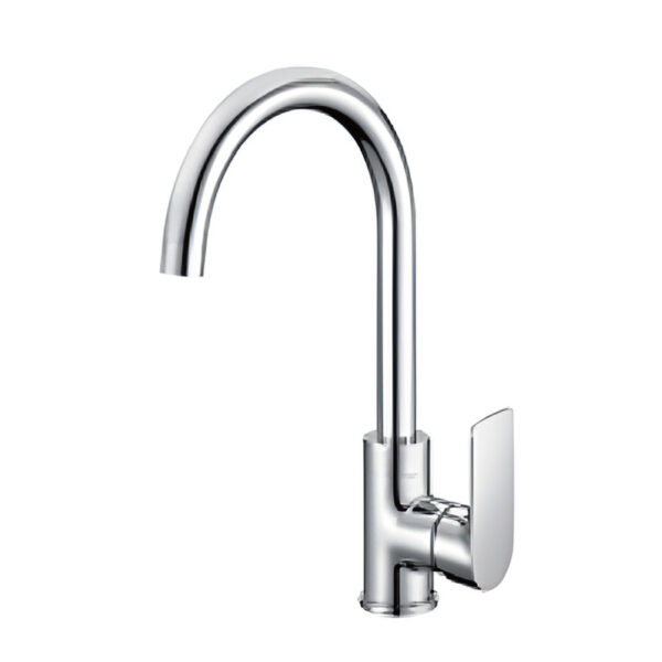 Single - handle Kitchen Faucet with Chrome Finish DT-0507