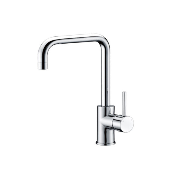 Single - handle Kitchen Faucet with Chrome Finish Finish DT-5003