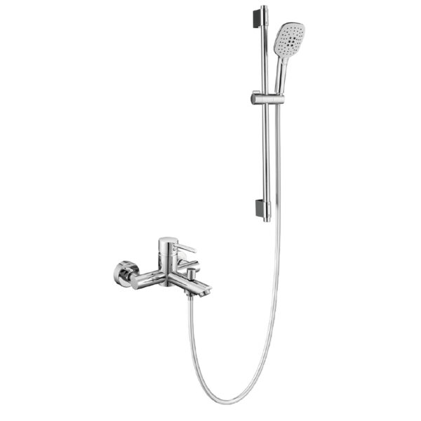 Exposed Shower System with Handheld Sprayer and Chrome Finish  DT-5010