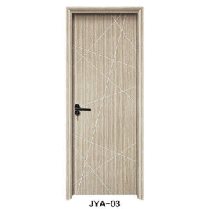 Modern WPC Door with Subtle Wood Texture