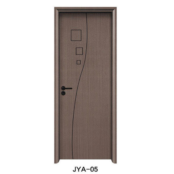 Modern WPC Door with Subtle Wood Texture - Image 3