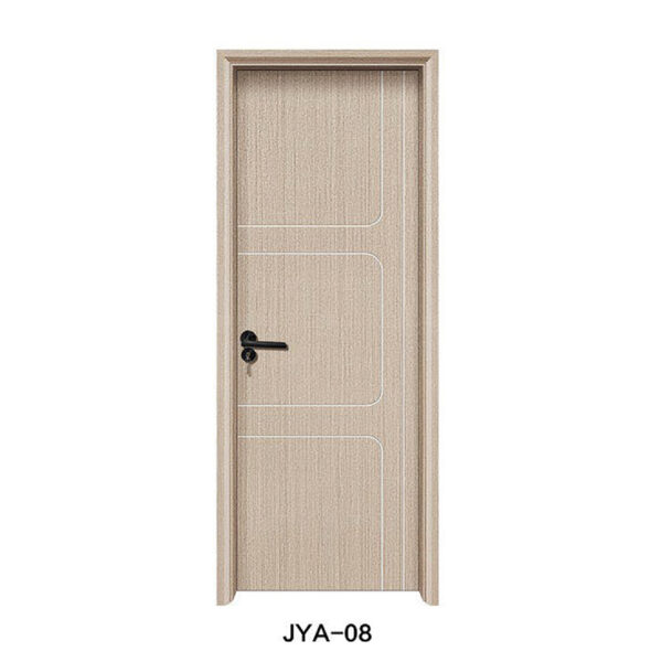 Modern WPC Door with Subtle Wood Texture - Image 6