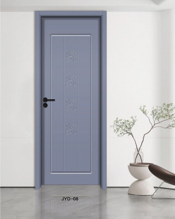 WPC Door with Floral Patterns - Image 2