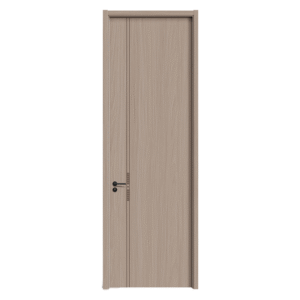 Carbon Crystal Door Mu Yue Series Paint-free Solid Wood Door Carbon Crystal Panel Synchronous Flat Press & Carving