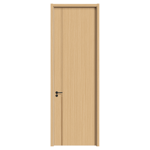 Carbon Crystal Door Jiang Feng Series Paint-free Solid Wood Door Carbon Crystal Panel Synchronous Flat Press & Carving - Image 2