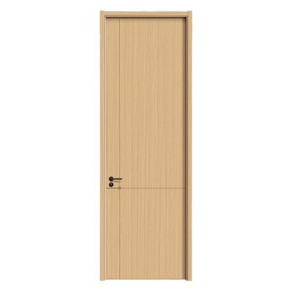 Carbon Crystal Door Jiang Feng Series Paint-free Solid Wood Door Carbon Crystal Panel Synchronous Flat Press & Carving - Image 3
