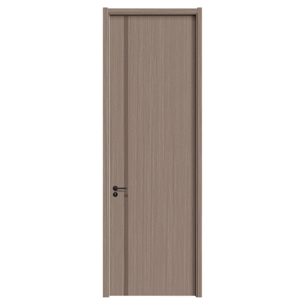 Carbon Crystal Door Jiang Feng Series Paint-free Solid Wood Door Carbon Crystal Panel Synchronous Flat Press & Carving - Image 4