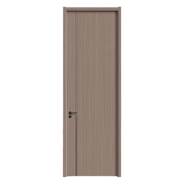 Carbon Crystal Door Jiang Feng Series Paint-free Solid Wood Door Carbon Crystal Panel Synchronous Flat Press & Carving - Image 6