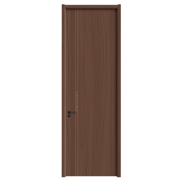 Carbon Crystal Door Shengqiu Series Paint-free Solid Wood Door Carbon Crystal Panel Synchronous Flat Press - Image 3