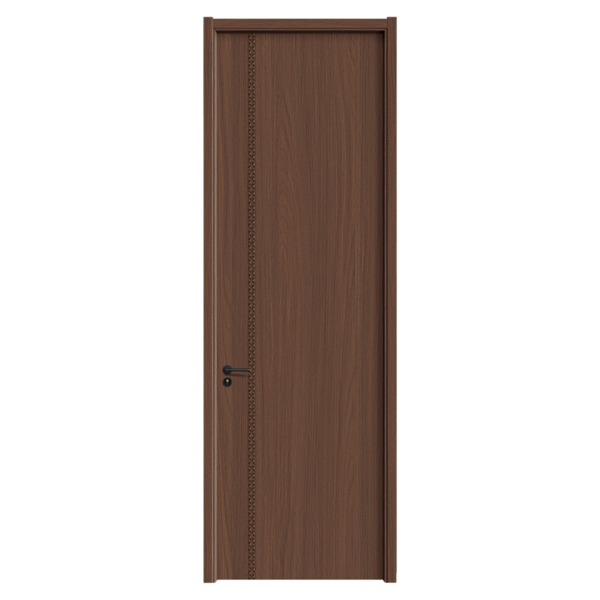 Carbon Crystal Door Shengqiu Series Paint-free Solid Wood Door Carbon Crystal Panel Synchronous Flat Press - Image 4