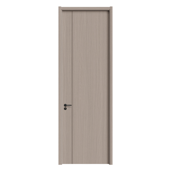 Carbon Crystal Door Shengqiu Series Paint-free Solid Wood Door Carbon Crystal Panel Synchronous Flat Press - Image 6