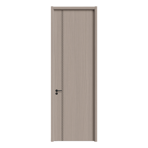 Carbon Crystal Door Shengqiu Series Paint-free Solid Wood Door Carbon Crystal Panel Synchronous Flat Press - Image 8