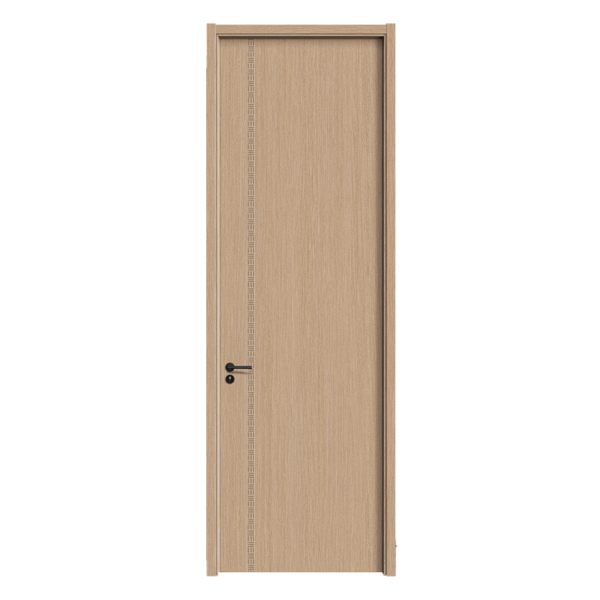 Carbon Crystal Door Shengqiu Series Paint-free Solid Wood Door CarbonCrystal Panel Synchronous Flat Press - Image 4