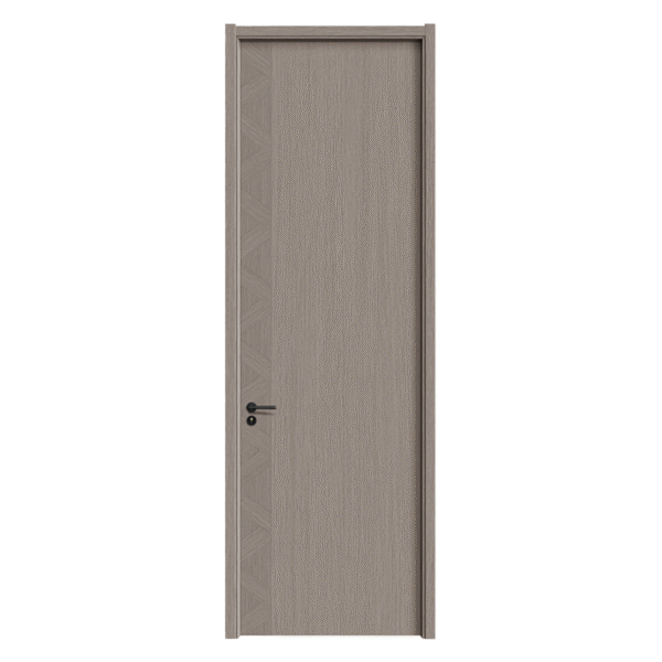 Carbon Crystal Door Shengqiu Series Paint-free Solid Wood Door CarbonCrystal Panel Synchronous Flat Press - Image 2