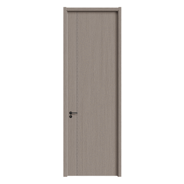 Carbon Crystal Door Shengqiu Series Paint-free Solid Wood Door CarbonCrystal Panel Synchronous Flat Press - Image 3