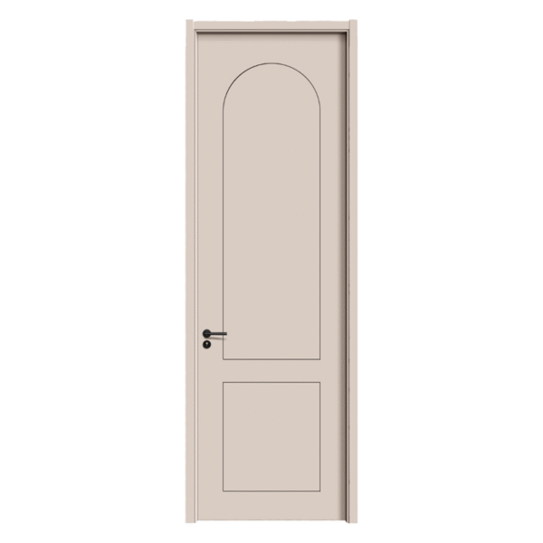 Carbon Crystal Door Retro Series Paint-free Solid Wood Door Carbon Crystal Panel Carving