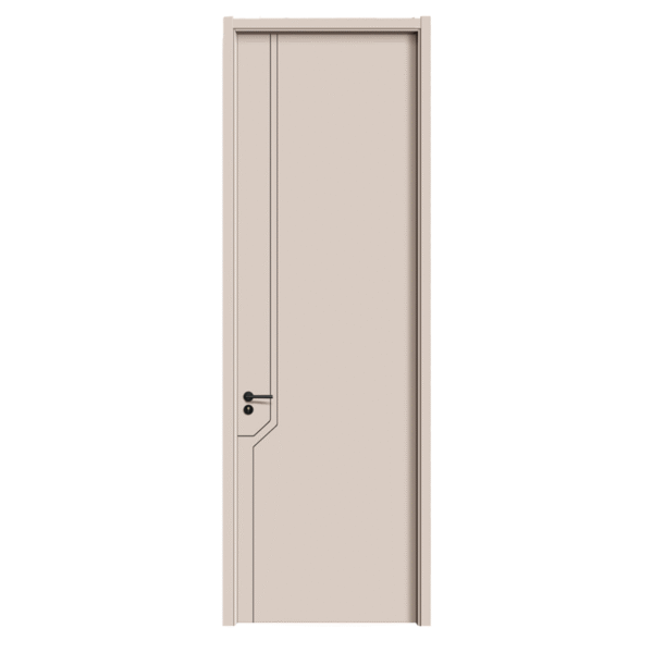Carbon Crystal Door Retro Series Paint-free Solid Wood Door Carbon Crystal Panel Carving