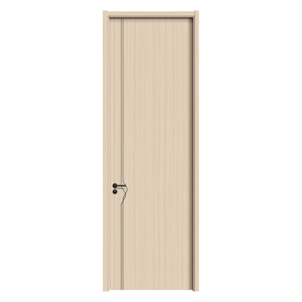 Carbon Crystal Door Retro Series Paint-free Solid Wood Door Carbon Crystal Panel Carving - Image 3