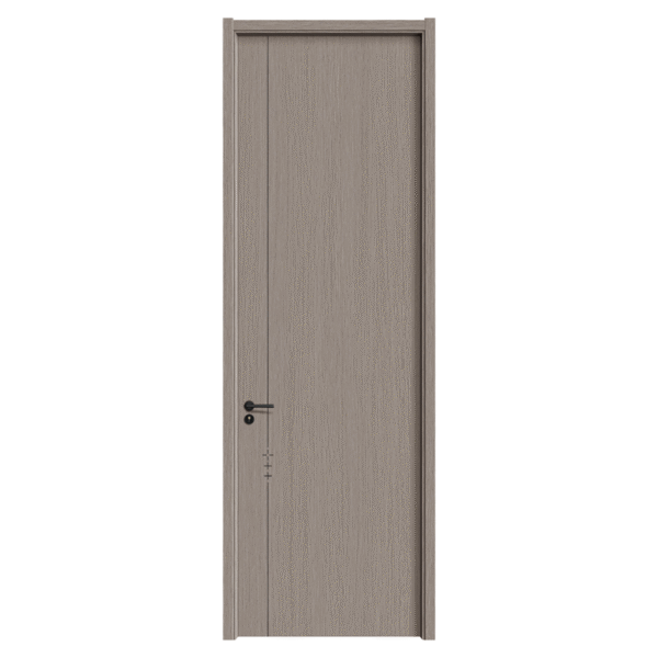 Carbon Crystal Door Retro Series Paint-free Solid Wood Door Carbon Crystal Panel Carving - Image 4