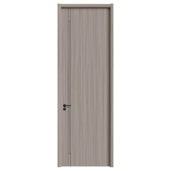 Carbon Crystal Door Retro Series Paint-free Solid Wood Door Carbon Crystal Panel Carving - Image 3