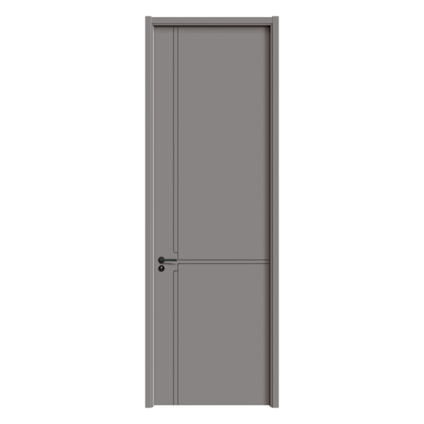 Carbon Crystal Door Retro Series Paint-free Solid Wood Door Carbon Crystal Panel Carving - Image 4