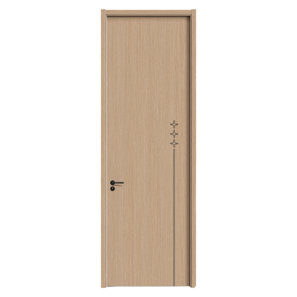Carbon Crystal Door Retro Series Paint-free Solid Wood Door Carbon Crystal Panel Carving - Image 6