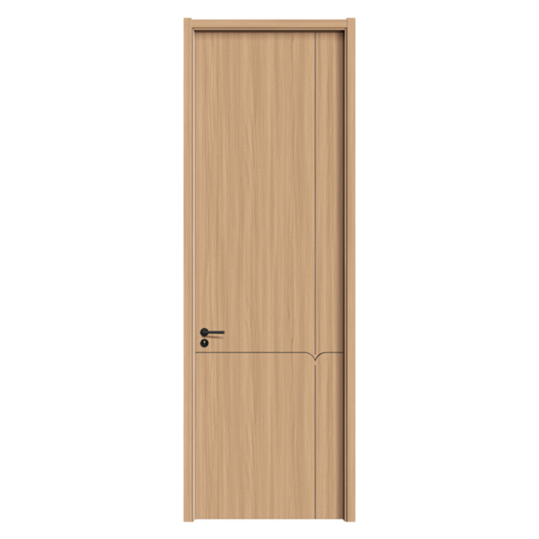 Carbon Crystal Door Retro Series Paint-free Solid Wood Door Carbon Crystal Panel Carving - Image 6