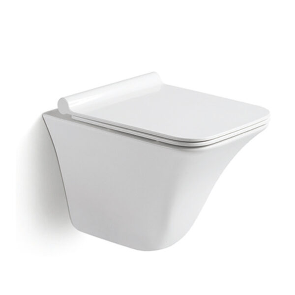 White 500x355x370mm Wall-hung Toilet for Hospital Project WH-013