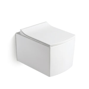 White 510x350x360mm Wall-hung Toilet for Commercial Building Project WH-036