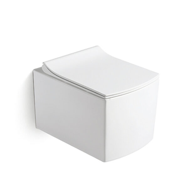 White 510x350x360mm Wall-hung Toilet for Commercial Building Project WH-036